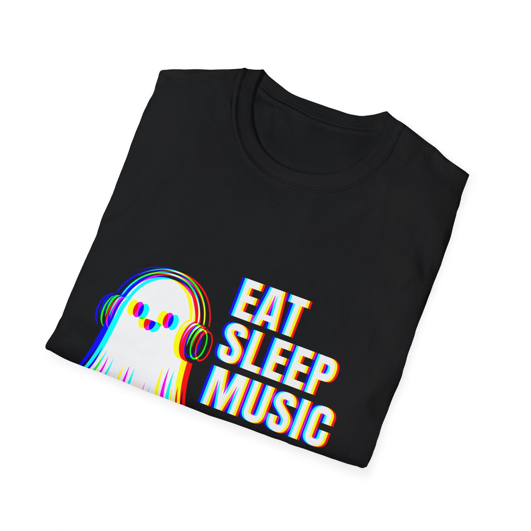 Eat Sleep Music Repeat EDM Unisex T-shirt