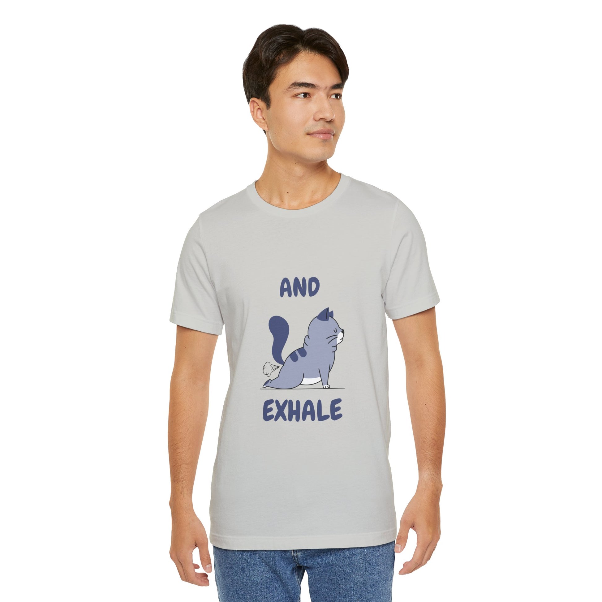 Funny Yoga and Meditation Tee Casual T-Shirt