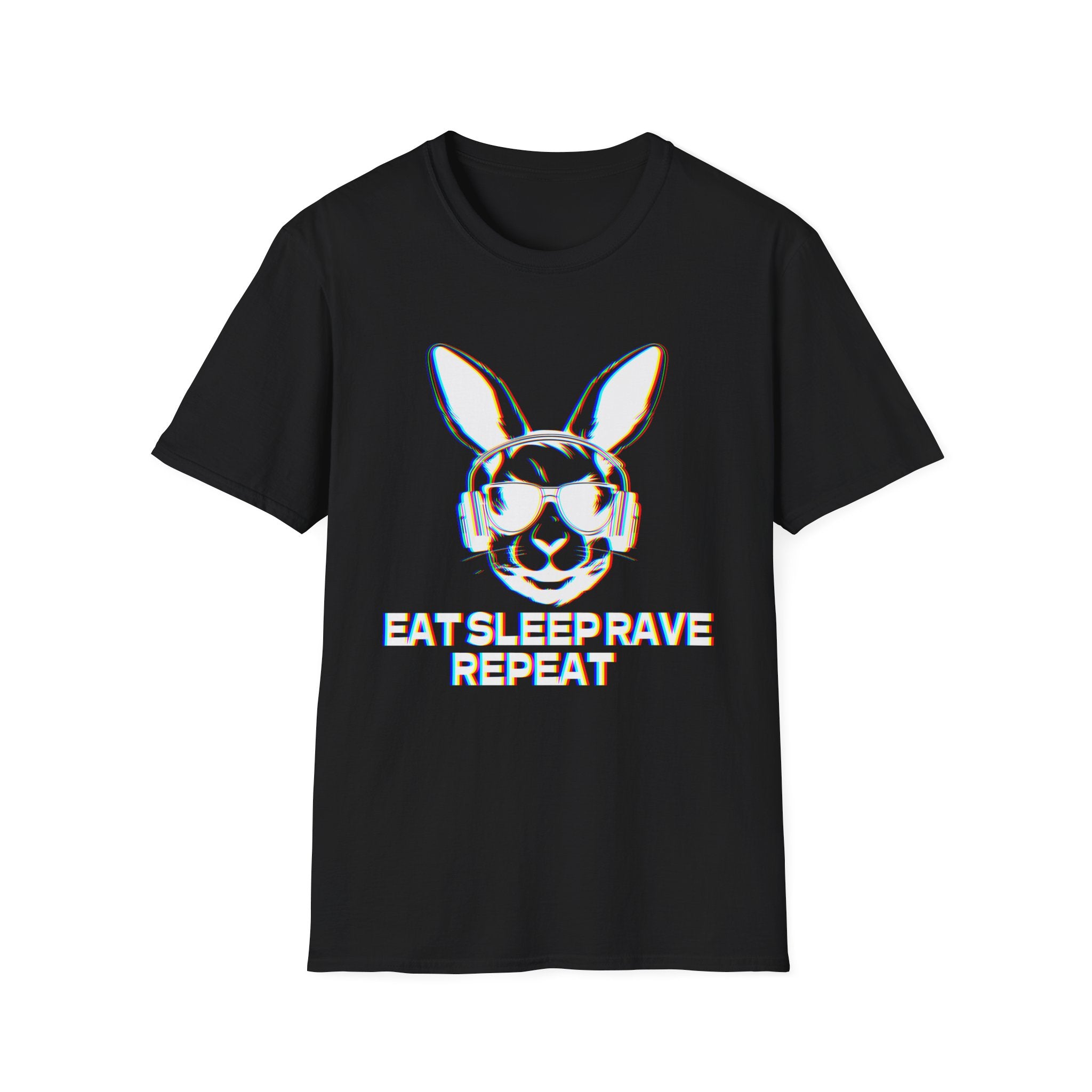 Eat Sleep Rave Repeat Rave EDM Tshirt