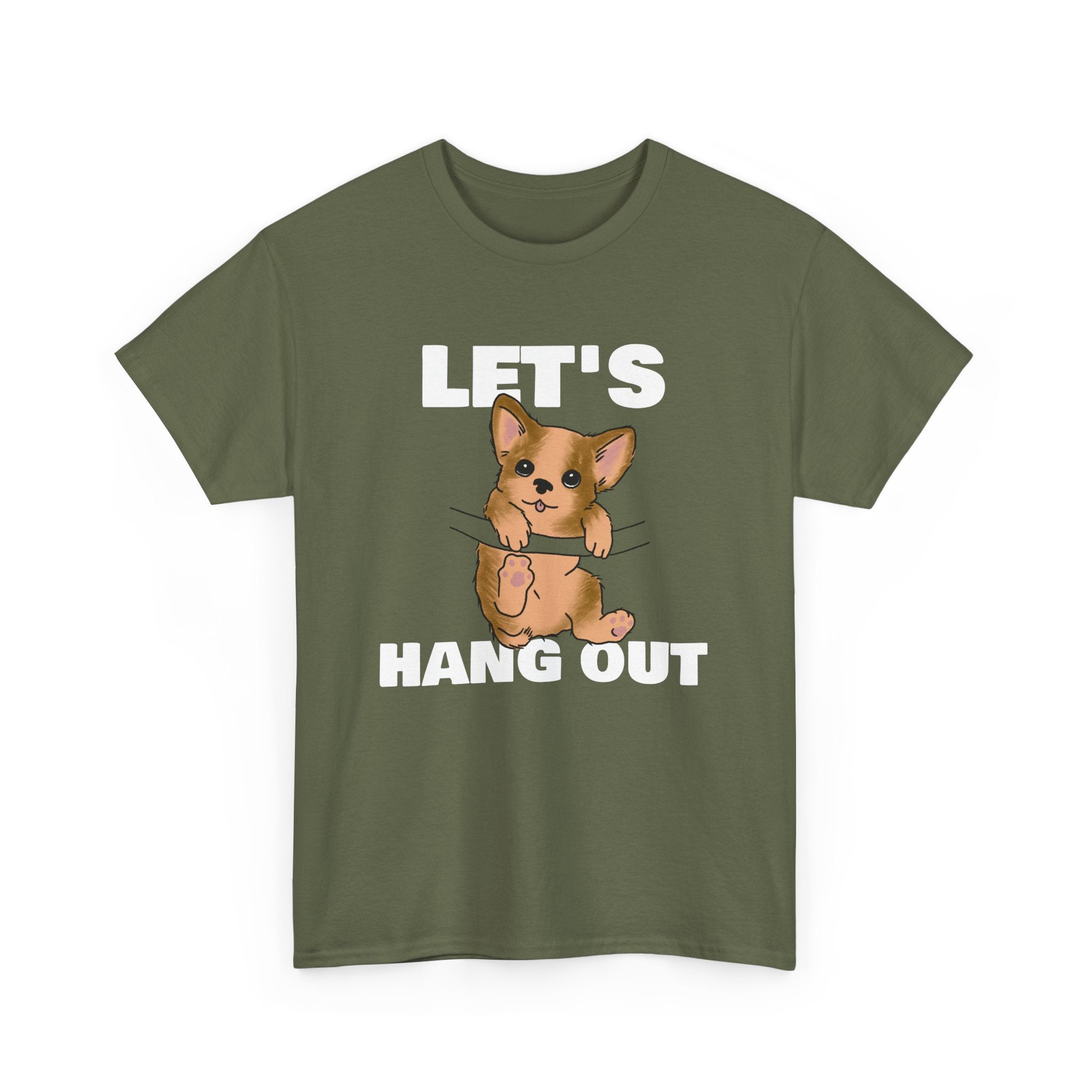 Let's Hang Out Unisex Tee,  Casual Wear T-Shirt