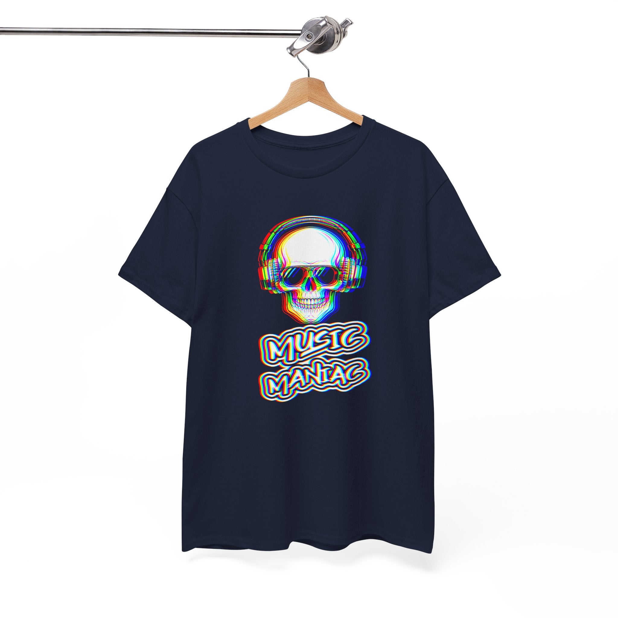 Music Maniac Skull Tee