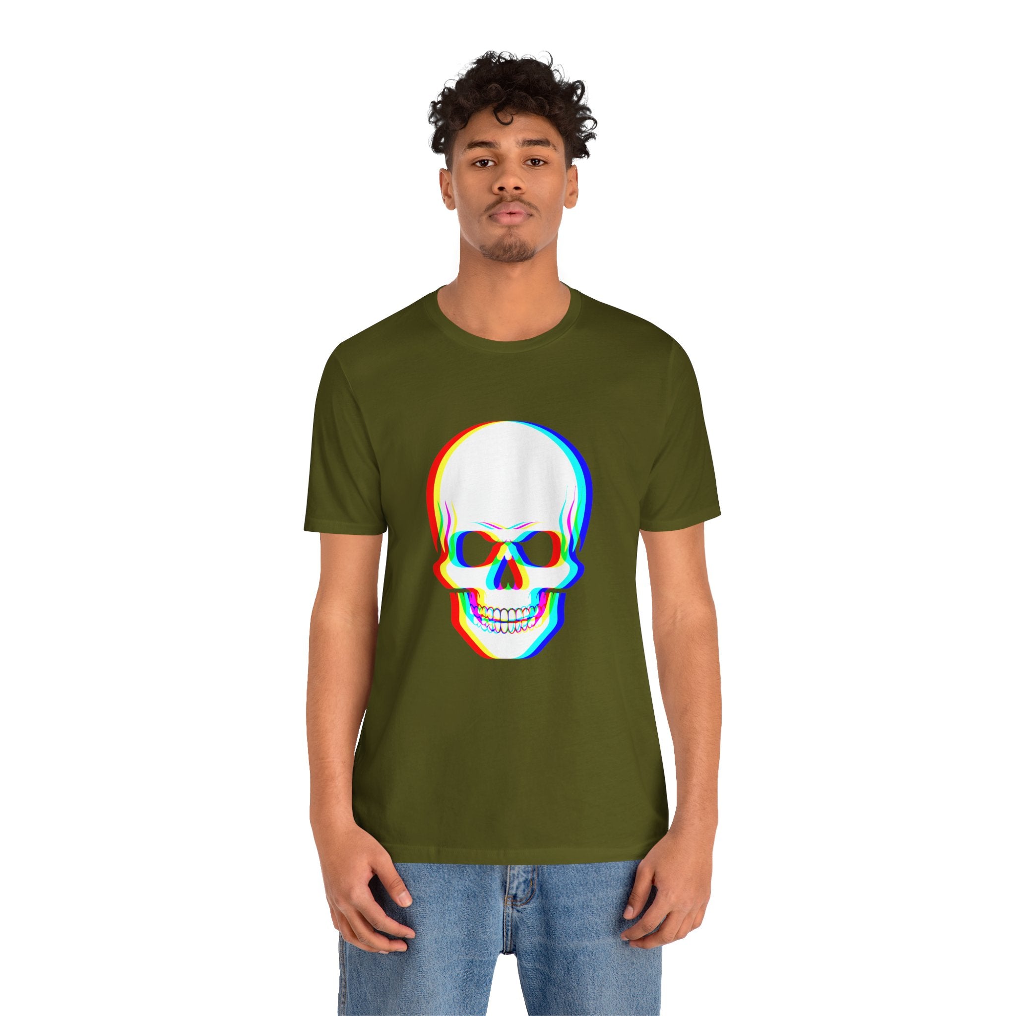EDM Skull Graphic Tee, Unisex T-Shirt
