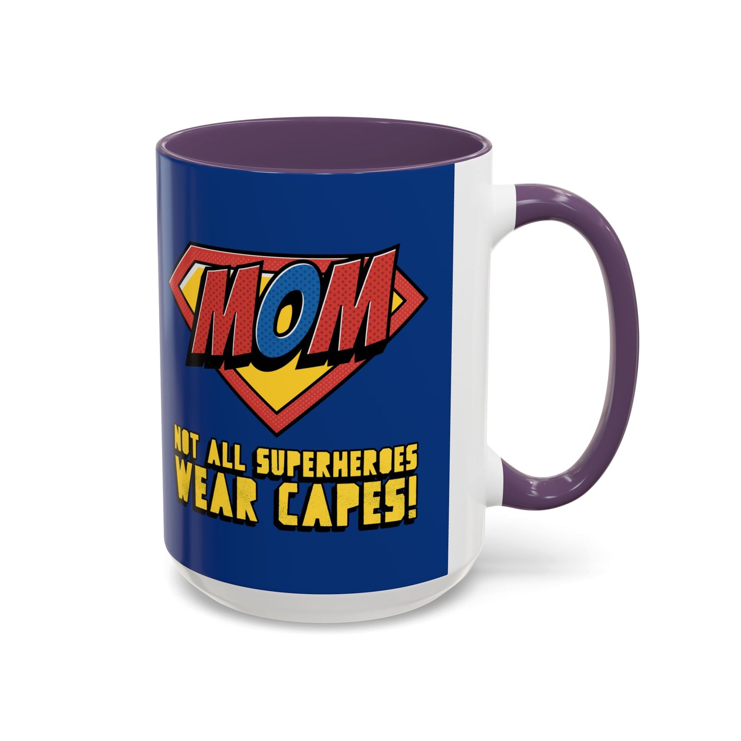 Super Mom Coffee Mug - Perfect for Mother’s Day, Birthday Gifts, Humor Mug, Coffee Lover’s Gift, Fun Mug for Moms