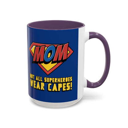 Super Mom Coffee Mug - Perfect for Mother’s Day, Birthday Gifts, Humor Mug, Coffee Lover’s Gift, Fun Mug for Moms