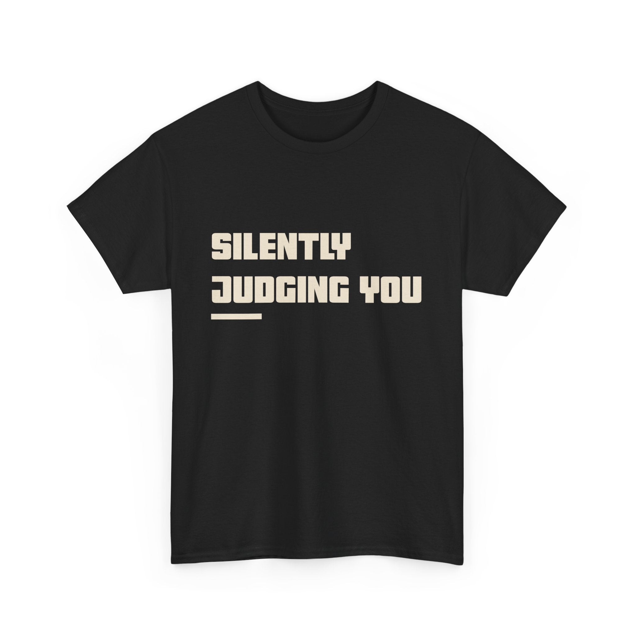 Silently Judging Unisex Tee Humorous T-shirt
