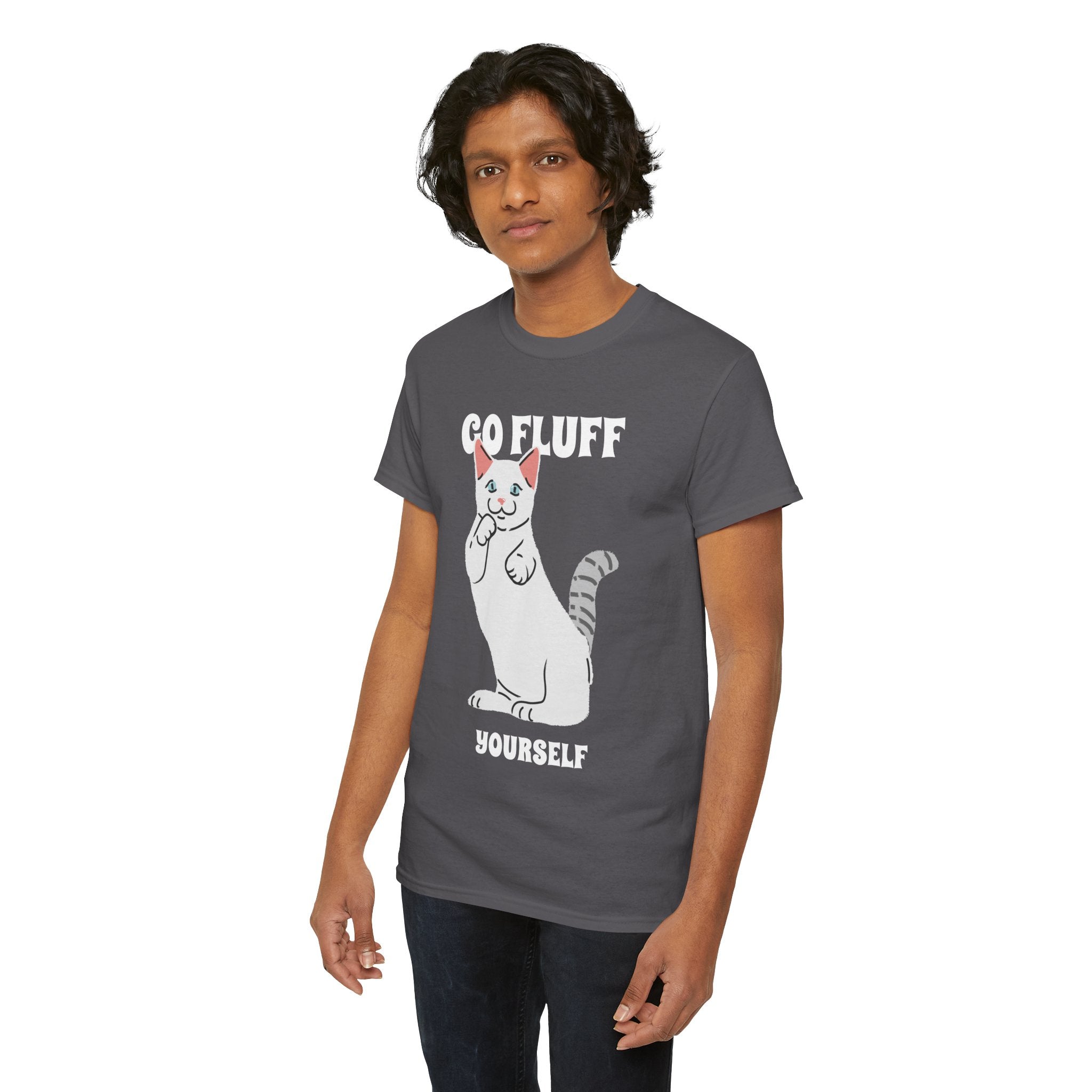 Go Fluff Yourself T-Shirt, Funny Cat Shirt