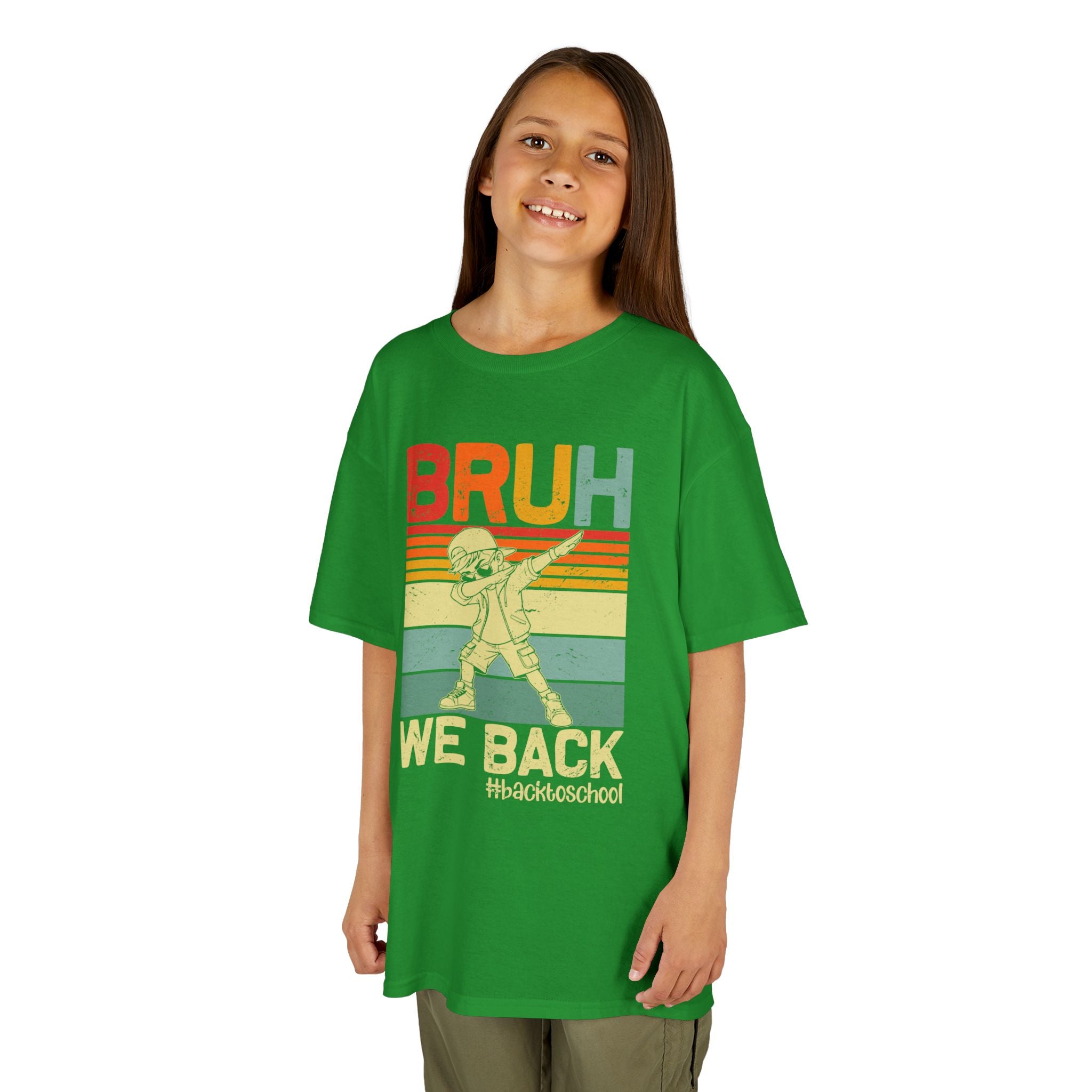 Kids Graphic Tee - Bruh We Back #BacktoSchool T-Shirt