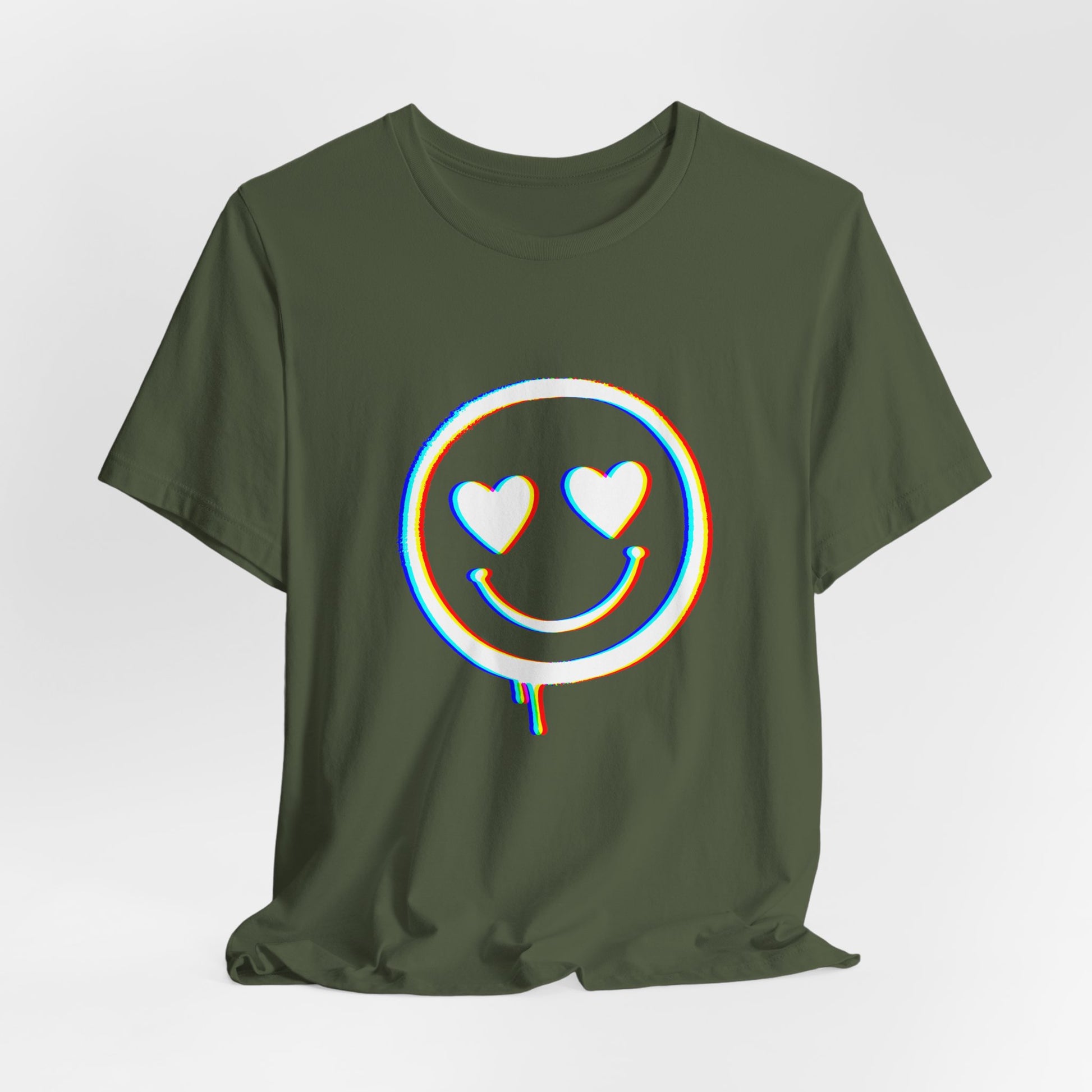 Heart Eyes Smiley T-Shirt