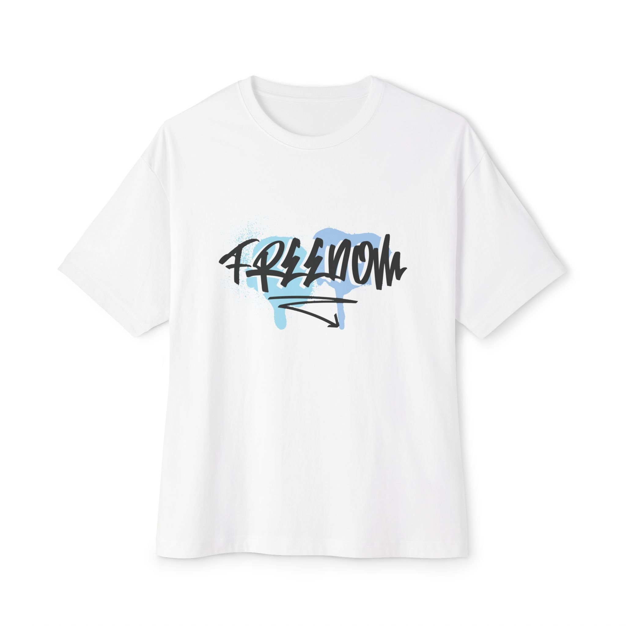 Freedom Graffiti Oversized Tee