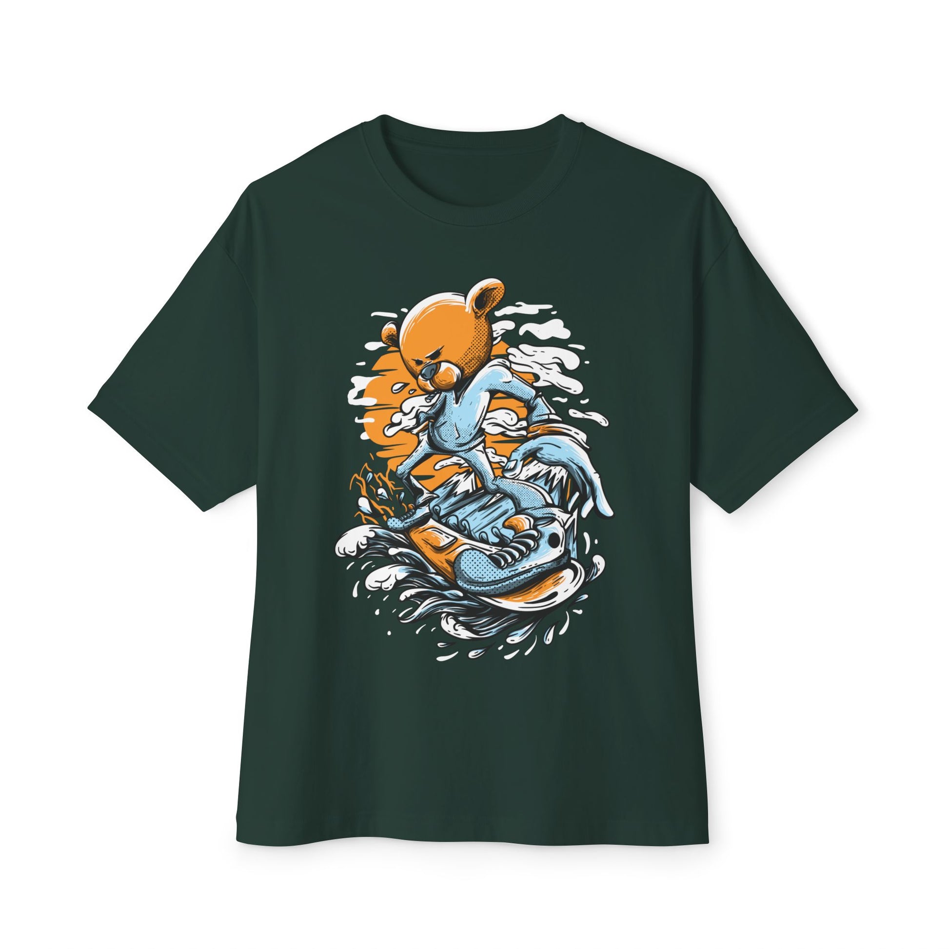 Skating Graphic Oversized Tee