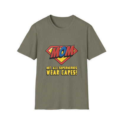 Mom Superhero T-Shirt, Perfect Gift for Mother's Day, Funny Tee for Moms, Birthday Gift for Mom, Cute Casual Wear