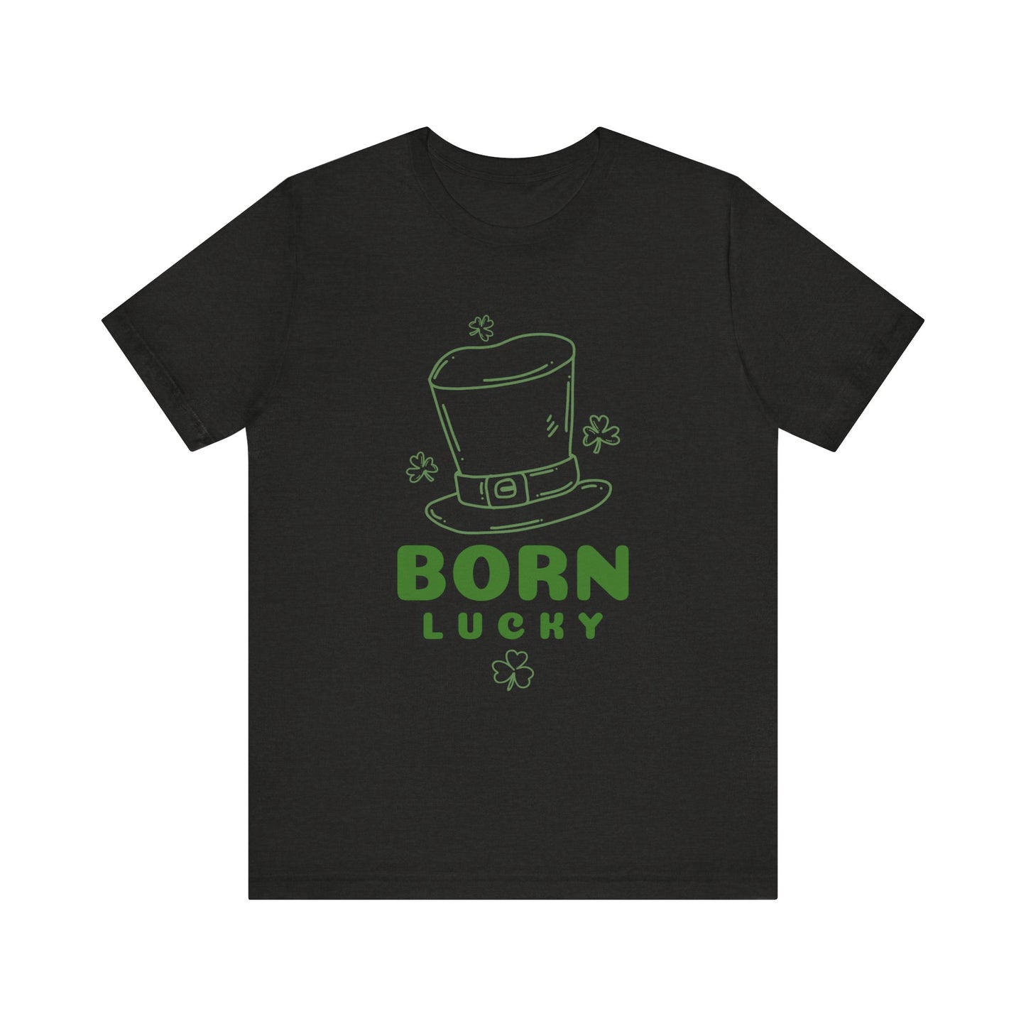 Born Lucky Tee - Perfect for St. Patrick's Day Celebrations