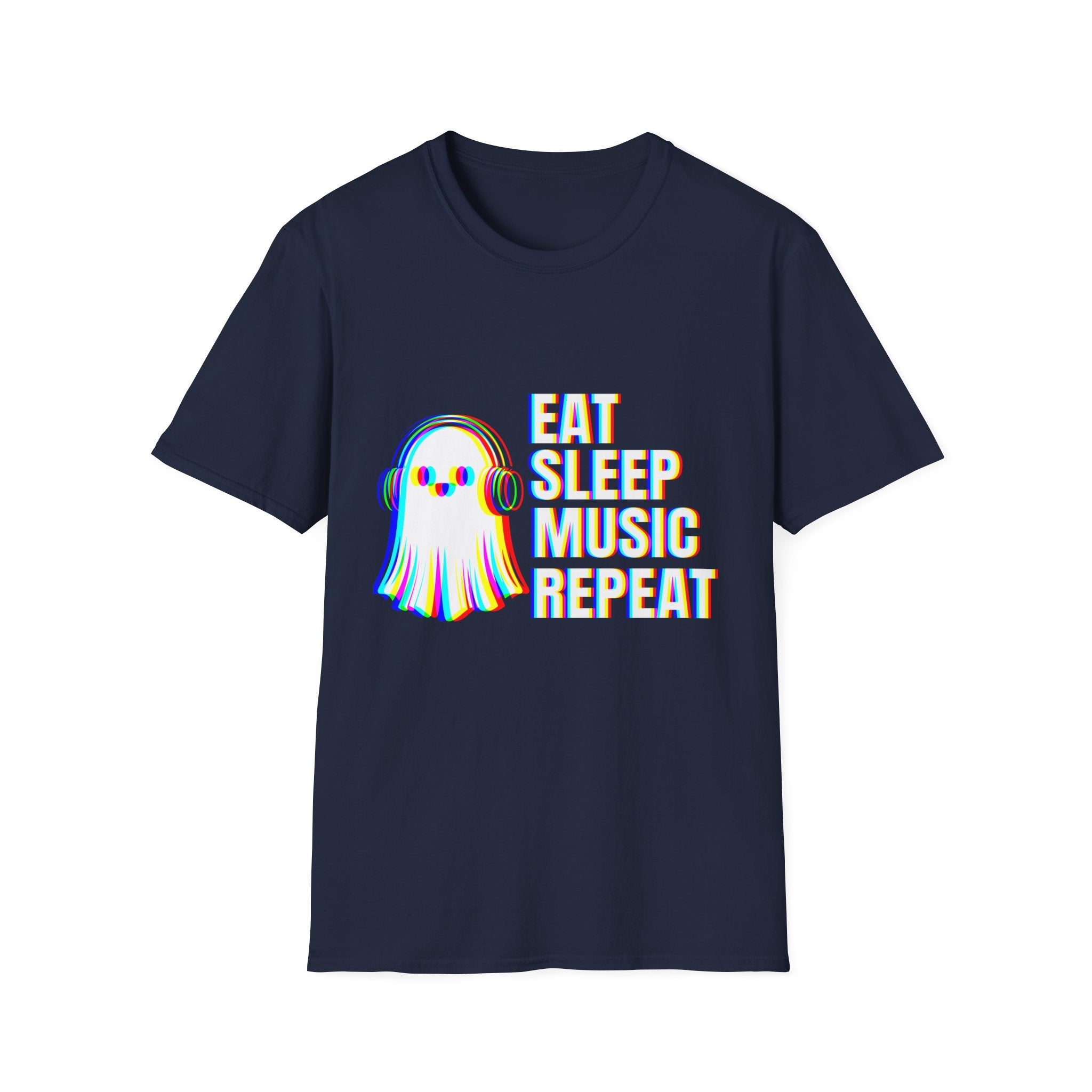 Eat Sleep Music Repeat EDM Unisex T-shirt
