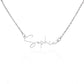 Signature Name Necklace (With MC)