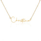 Signature Name Necklace (With MC)
