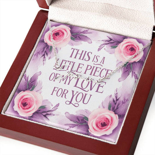 Signature Name Necklace (With MC)