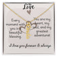 Vertical Name Necklace W/MC