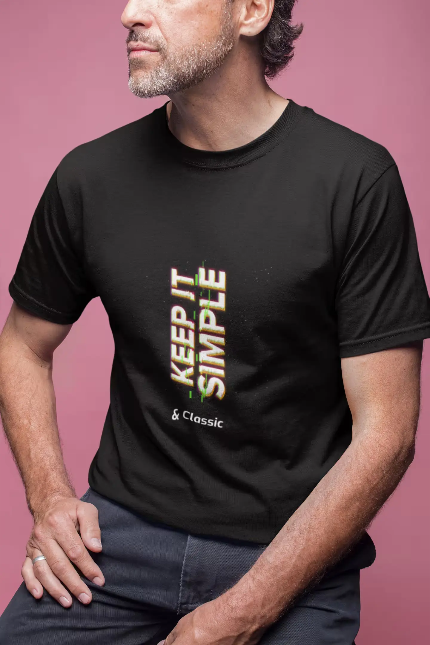 Keep It Simple & Classic: Unisex Heavy Cotton Tee, Casual T-Shirt