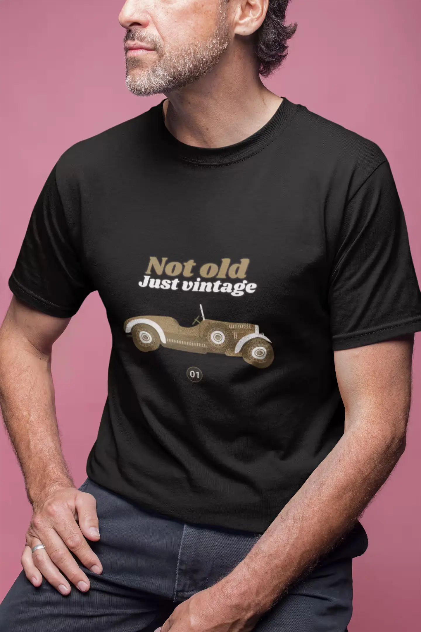 Not Old Just Vintage, Retro T-Shirt