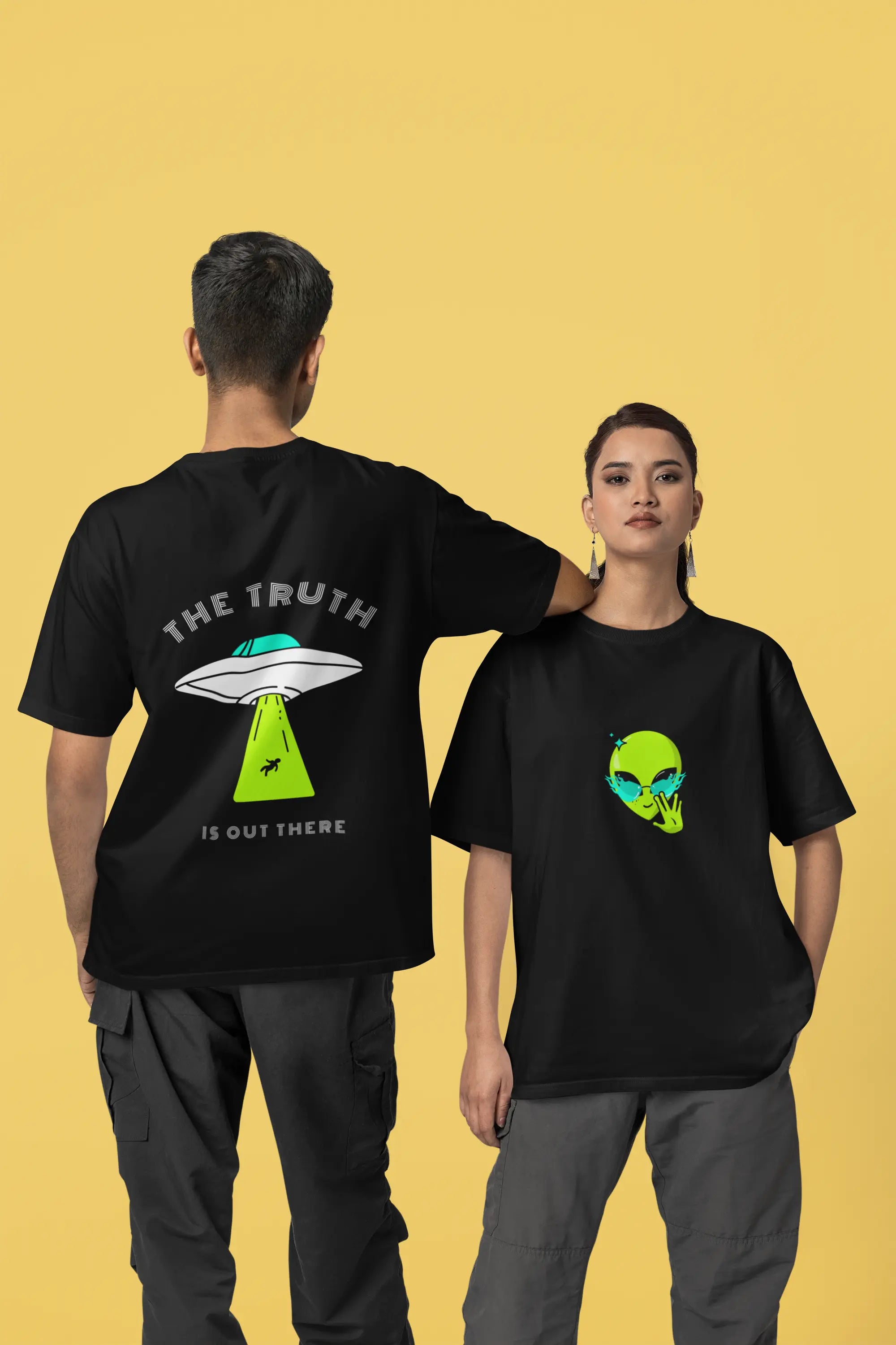 The truth is out there, Alien Graphic Oversized Tee