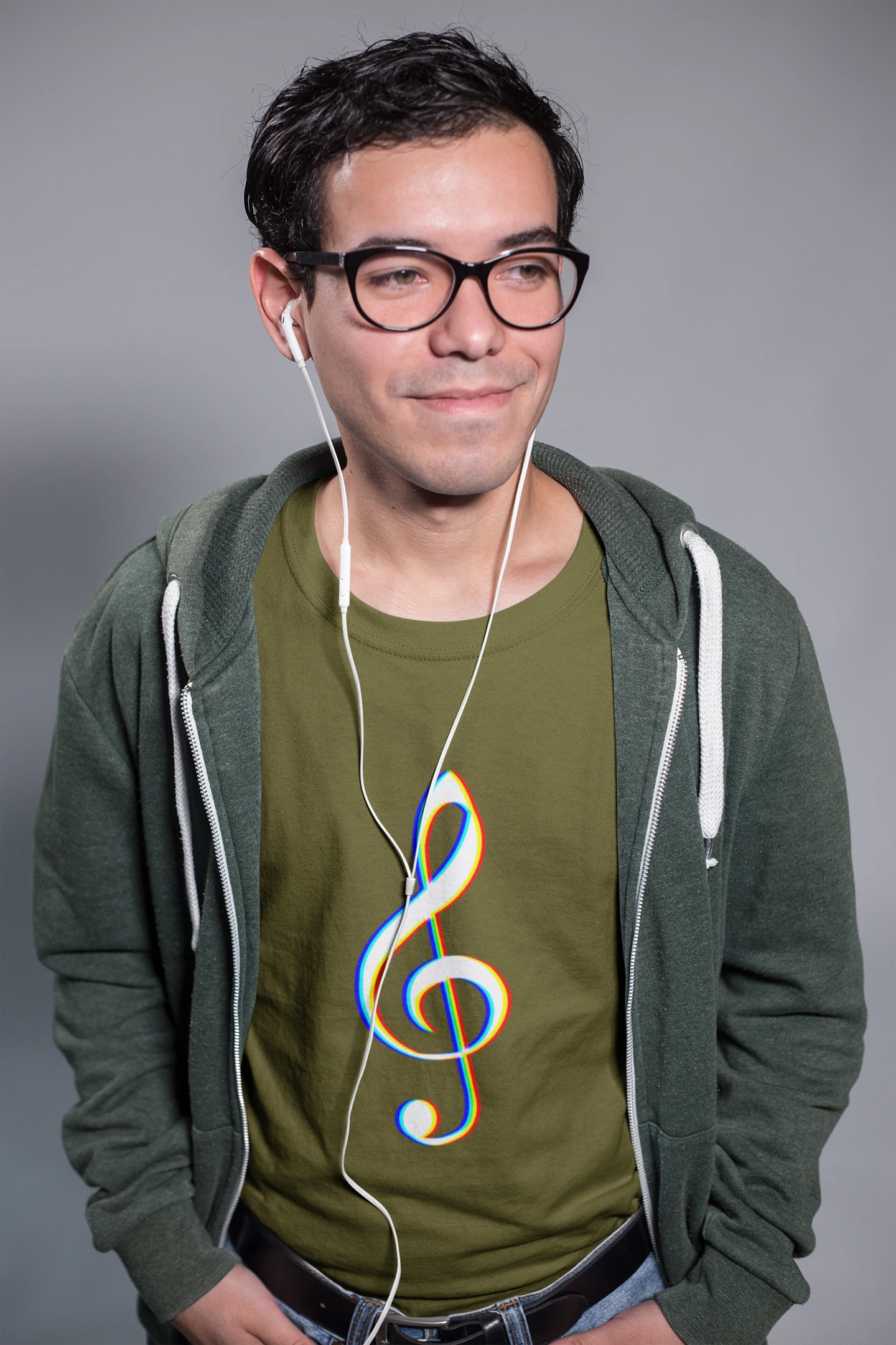 Musical Note minimalistic Unisex Tee, Fun Graphic T-Shirt