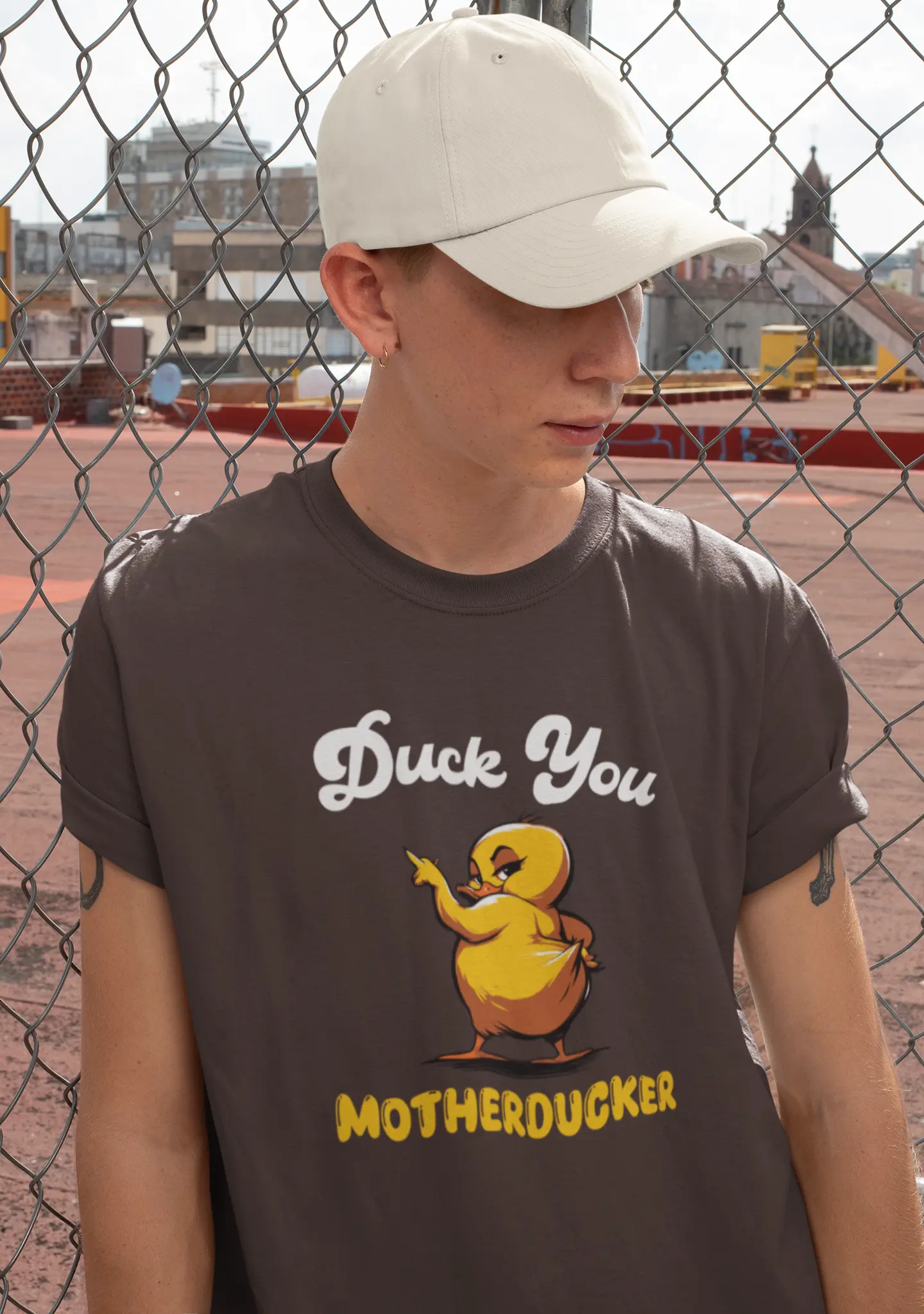 Duck You Motherducker Tee Humorous T-shirt
